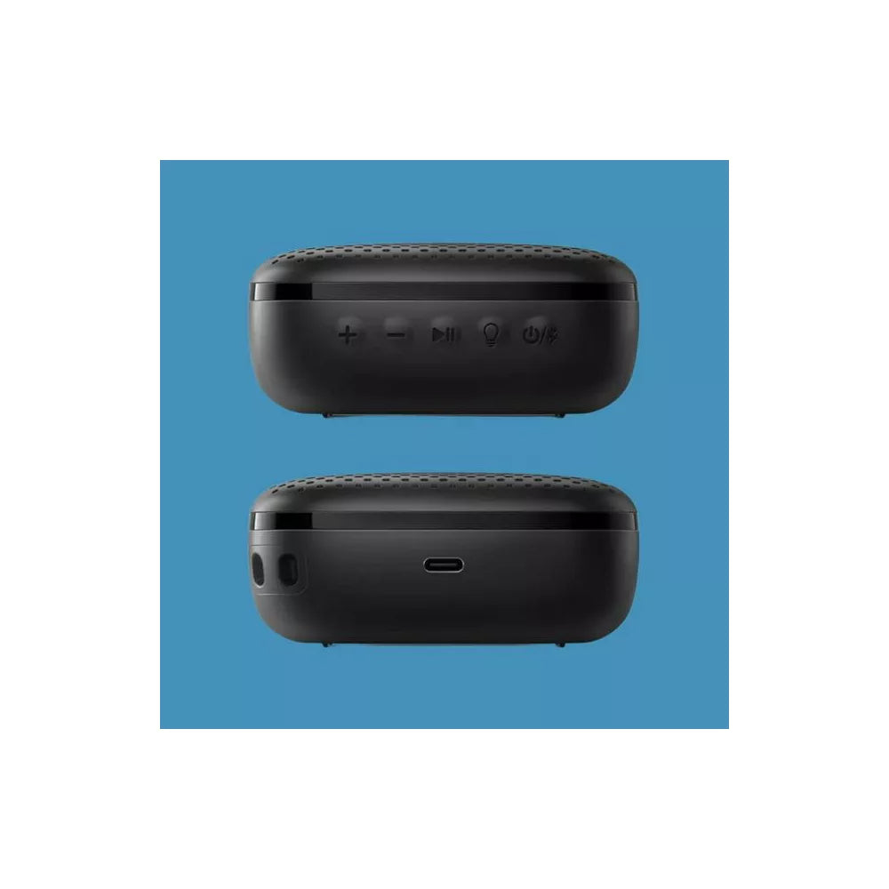 Compact IPX7 Waterproof Bluetooth Speaker With Beat‑Synced LED Lighting
