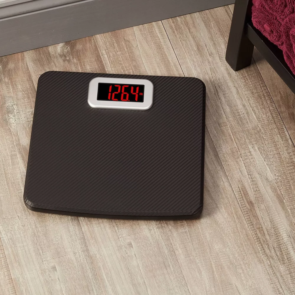 Digital Weight Scale With Textured Surface And Instant‑On Function