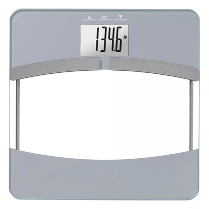 8‑User Digital Body Composition Scale With White Backlit Screen