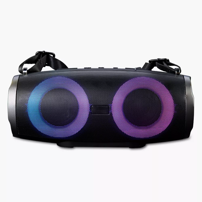 Portable Bluetooth Boombox With Party Light Effects And Multi‑Input Playback